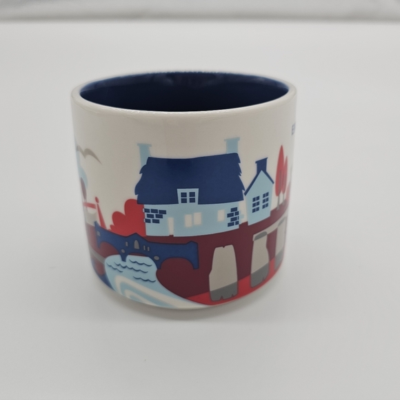 Starbucks You Are Here England Cityscape Mug - Red, Blue & Gray - Picture 2 of 5
